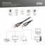 Digitus DIGITUS DisplayPort Anschlusskabel 2m 16K schwarz