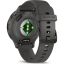 Garmin Venu 3S Slate Stainless Steel Bezel with Pebble Grey Case and Silicone Band