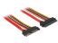 DeLock Extension cable SATA 6 Gb/s 22 pin plug > SATA 22 pin receptacle (3.3 V + 5 V + 12 V) 30cm