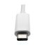 EATON Tripplite Series USB-C to HDMI Adapter with USB-A Port White