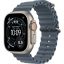 Apple Watch Ultra 3 Cellular 49mm Natural Titanium Case with Anchor Blue Ocean Band