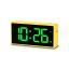 Hama Ibiza Digital Alarm Clock Multi-Colour Display with USB Charging Function Yellow