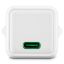Hama Fast Charger GaN USB-C Super-Mini Charger PD 30W White