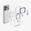 Spigen Ultra Hybrid Optik S MagSafe case for iPhone 18 Pro/17 Pro Clear Deep Blue