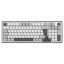 The G-Lab Keyz Elite 400 WG Keyboard White/Grey US