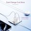 Vention 2-Port USB (C+A) GaN Charger (30W/30W) EU-Plug Pink