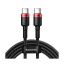Baseus Cafule Type-C/Type-C 100W Cable 2m Black/Red