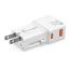 Mobile Origin Travel adapter 25W EU/US/UK/AU White