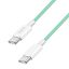 Logilink USB 2.0 Type-C C/M to C/M cable 1m Green