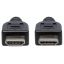 Manhattan CL3 In-Wall 4K@60Hz High Speed HDMI Cable with Ethernet 1m Black