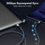 EQuip 2 in 1 USB 3.2 Gen 2x2 C to C/A cable 1m Black