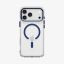 Spigen Ultra Hybrid Optik S MagSafe case for iPhone 18 Pro Max/17 Pro Max Clear Deep Blue