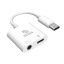 Akasa Type-C to 3.5mm Headphone Jack & Charger Adapter