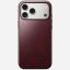 Nomad Modern Leather (Horween) case for iPhone 17 Pro Max Burgundy