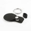 Mobile Origin AirTag Outdoor Leather Keychain A7 Black