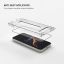 FIXED Ultra tartós, hosszú élettartamú edzett üveg porvédő applikátorral Apple iPhone 15 készülékhez, fekete