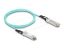 DeLock Active Optical Cable QSFP+ 3m Blue