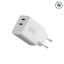 Native Union 35W Dual USB-C Fast GaN PD Wall Charger White