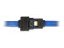 DeLock Extension cable SATA 6 Gb/s receptacle straight > SATA plug straight 50cm Blue
