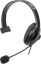 Manhattan Mono USB Headset Black