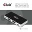 Club3D USB Type C 4-in-1 Hub to HDMI 4K60Hz USB Type C PD / USB Type A / Audio jack