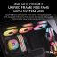 Corsair iCUE LINK RX360 II Unified Frame RGB PWM PC Fans Starter Kit with iCUE LINK System Hub Black