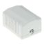 ACT Surface mounted box unshielded 1 ports CAT5E