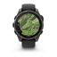 Garmin fenix 8 Pro 47mm AMOLED Sapphire Carbon Grey DLC Titanium with Black/Peeble Silicone Strap (ED XD)