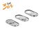 DeLock Webcam Cover for Laptop, Tablet and Smartphone 3 pack Silver