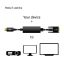 Club3D USB Type-C to VGA Active Cable M/M 5m Black