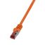 Logilink CAT6 S-FTP Patch Cable 0,25m Orange