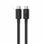 Satechi Thunderbolt 4 Pro Braided Cable 1m (PD240W,40Gpbs data,8K resolution) - Black