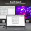 Unitek USB-C to Dual HDMI 4K Adapter Space Grey