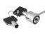 Conceptronic  CNBSLOCK15 Keyed Laptop Lock 1,5m Grey