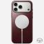 Nomad Modern Leather (Horween) case for iPhone 17 Pro Max Burgundy