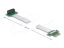 DeLock Riser Card PCI Express x1 male to x1 slot 90° angled with FPC cable 30 cm