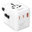 Savio AP-08 Universal travel adapter 20W White