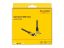 DeLock High Speed HDMI cable male straight to male 90° upwards angled 48 Gbps 8K 60 Hz 1m Black/Yellow