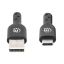 Manhattan USB2.0 Type-A Male to Type-C Male Cable 2m Black