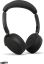 Jabra Evolve3 65 Flex MS Stereo Link390a Wireless Bluetooth Headset + Wireless Charger Black