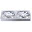 Ventilátor Jonsbo ZA-240 Infinity Mirror ARGB fordított légáram PWM  240mm, fehér
