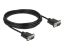 DeLock RS-232 D-Sub 9 male to male with narrow plug housing Serial Cable 5m Black