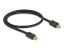 DeLock Mini DisplayPort 1.2 male > Mini DisplayPort male 4K 60Hz Cable 0,5m Black