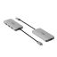 Club3D USB Gen2 Type-C to 10Gbps 4x USB Type-A Hub Silver