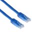 ACT CAT6A U-UTP Patch Cable 1m Blue