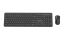 Gembird KBS-WPS-01 Slim Pro Business Wireless Keyboard Combo Black US