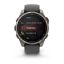 Garmin fenix 8 Pro 47mm AMOLED Sapphire Titanium with Graphite/black silicone band