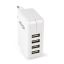 Gembird EG-U4AC-02 Universal USB Charger White