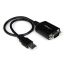 Startech USB to RS232 Serial DB9 Adapter Cable Black