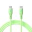 Akyga AK-USB-69 USB-C to USB-C 60W Cable 1m Green